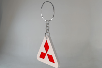 create 3d printable custom keychain, pin designs for you