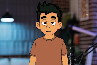 create professional 2d character animation using adobe animate