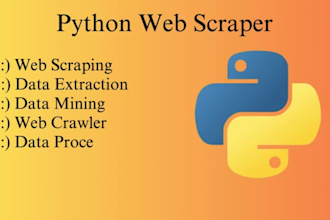 do data mining, data scraper, python web scraping