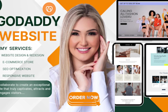 do godaddy website design godaddy website redesign develop godaddy website