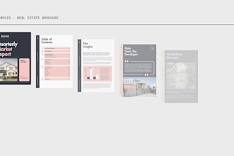 design a custom real estate brochure for your business