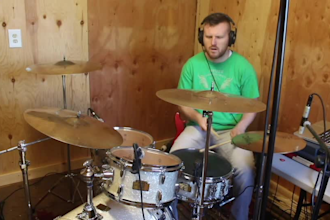 record drums to any style