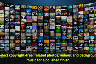 convert your script, article or blog post to stunning video with voice over