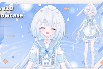 draw live 2d vtuber model, live 2d rigging, vtuber model, vtuber commission