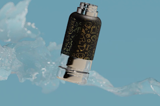 create 3d animation motion promo video