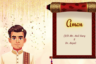 design video wedding invitation and cards