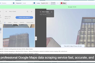 scrape google maps business leads with full contact details