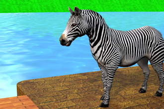 create 3d animation cartoon crossing fountain choose the right game for kids