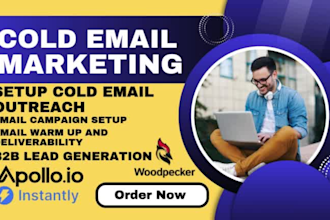 setup full cold email instantly ai smartlead ai woodpecker lead generation dns