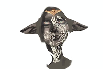 digitaly draw your dnd bg3 characters