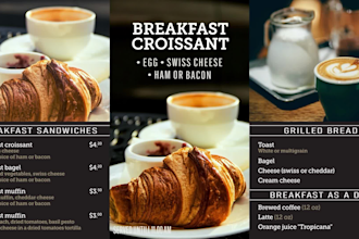 design creative animated restaurant menu and engaging digital menu boards