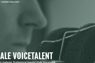 record a premium voice over in swedish