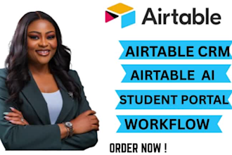 airtable database, airtable interface, softr crm, client portal, softr webapp
