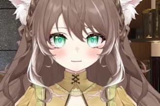 draw and rig live 2d or 3dvtuber furry anime vroid character vtuber commission
