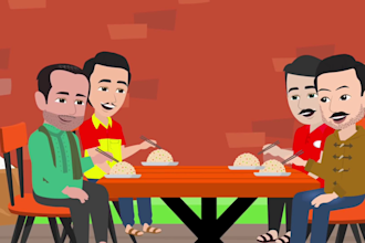 make 2d animation song,moral story,hindi story