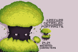 create custom pixel art characters tailored to your game