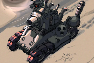 draw custom mecha art of anime and science fiction