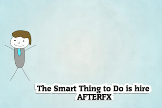 design your After Effects Template