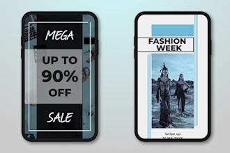 create professional instagram story ads