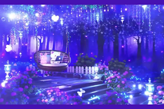 design animated twitch stream overlay, twitch logo, panels, screens, kick stream