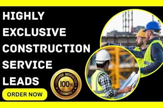 generate contractor construction roofing real estate hvac remodeling leads