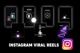 create viral instagram motion infographic videos
