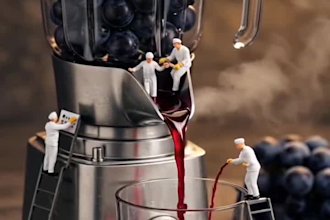 food photography, food videography, 3d product animation and ai miniature video