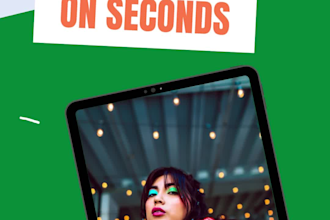 create a creative tik tok and pinterest ads video for you