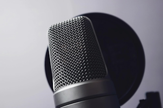 record american male voice over and audiobook tasks
