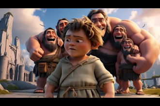 create realistic ai video, ai animation, ai video art, ai story, pixar style