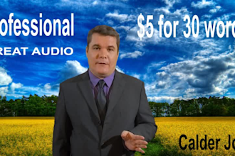 record a superb green screen video