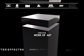 do 3d motion graphics for you