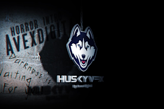 design horror logo intro