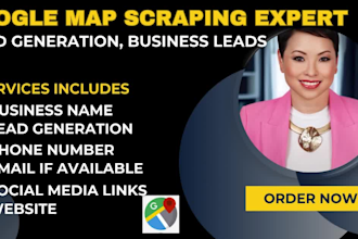 lead generation business leads google map scraping b2b sales leads