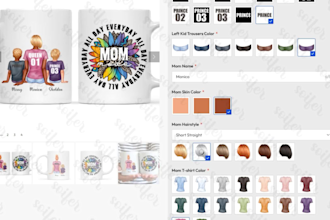 make pod product personalization in teeinblue