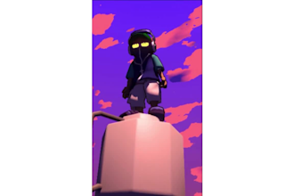 model rig animate 3d low poly character in n64 ps1 ps2 psx y2k style visualizer