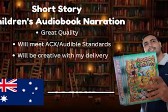 be your australian childrens short story audiobook narrator