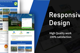 design and develop a modern investor carrot real estate lead generation website