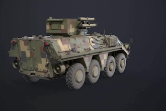 3d scifi tank model hard surface spaceship vehicle 3d armor war tank game assets