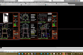 provide detailed furniture shop drawing