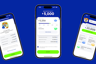 develop a custom loan and credit scoring app for fintech platforms