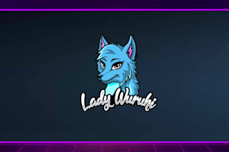 create custom logo intro for kick, twitch, youtube, esport, cute