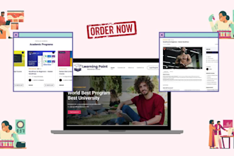 design a responsive wordpress website using elementor