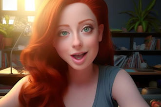 provide a female german ai voiceover with my voice