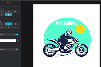 make a creative logo for your company or startup