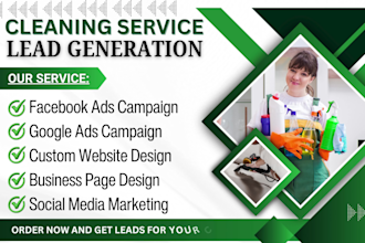 cleaning service leads commercial residential cleaning leads janitorial leads