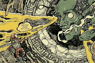 design illustrated epic fantasy book cover