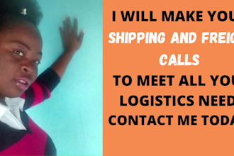 do cold calling for shipping and freight companies