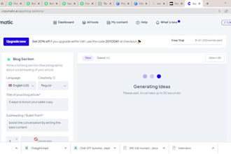 develop your own article writing tool using chatgpt3 open ai