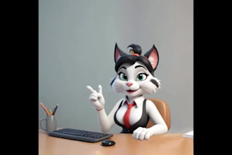 create 3d ai short videos